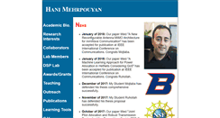 Desktop Screenshot of mehrpouyan.info