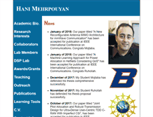 Tablet Screenshot of mehrpouyan.info